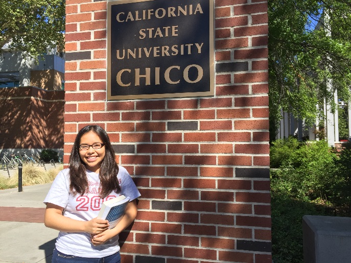 Meet Maria – a student at Chico State and teen mom