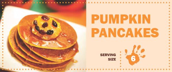 Pumpkin Pancakes – “Let’s Cook with Kids”