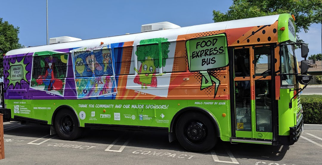 The Food Express Bus and Summer Meals for Kids