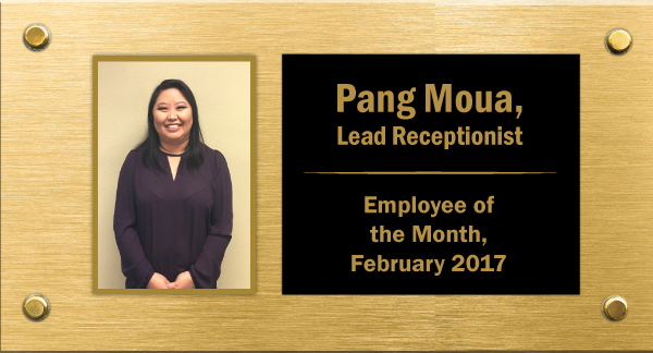 Employee of the Month – February 2017
