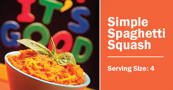 Simple Spaghetti Squash – “Let’s Cook With Children”