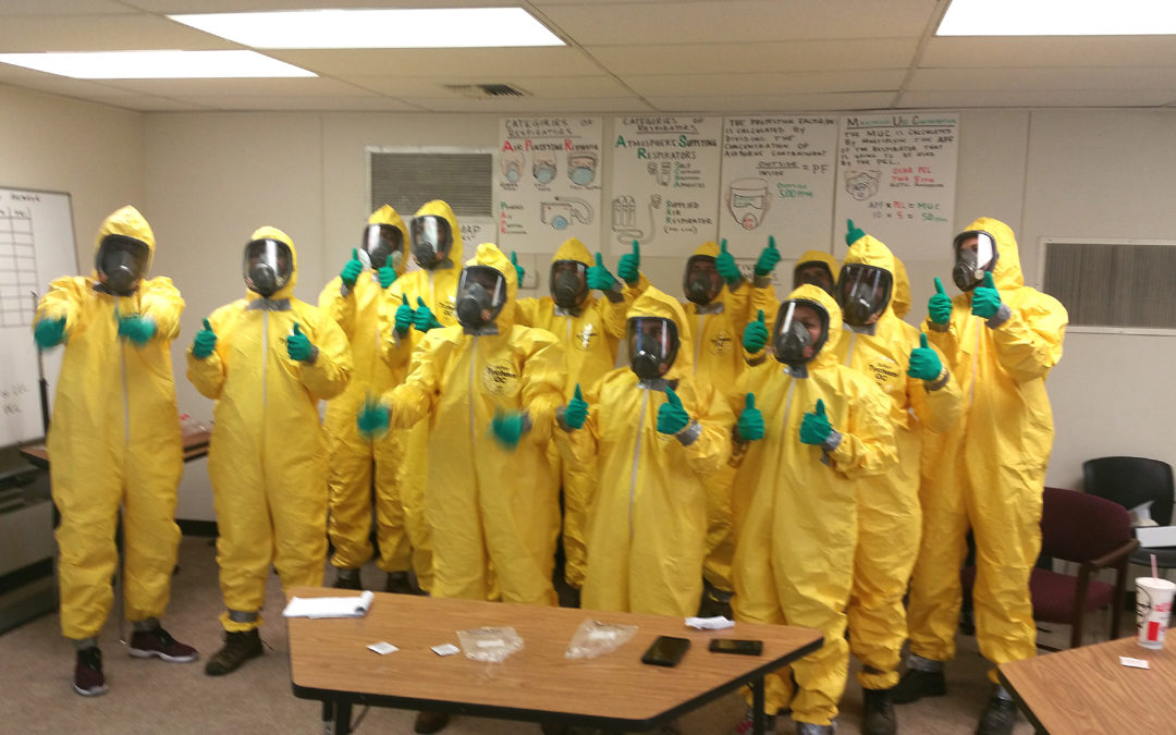 LCC Corpsmembers Received Hazmat Certification
