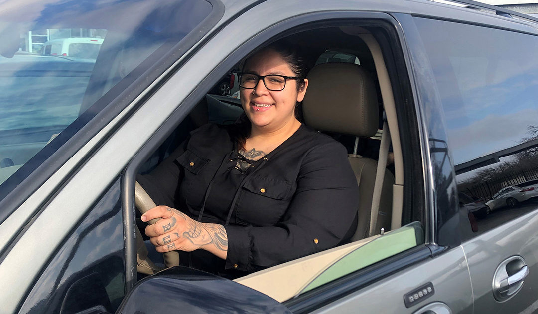 Early Head Start Parent wins a car with help from staff