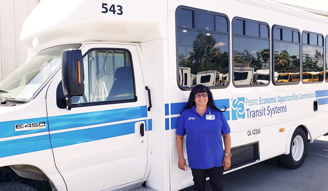 Fresno EOC Transit driver enjoys helping her community through food delivery