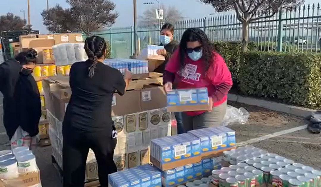 Food distributions are still a necessity in the San Joaquin Valley