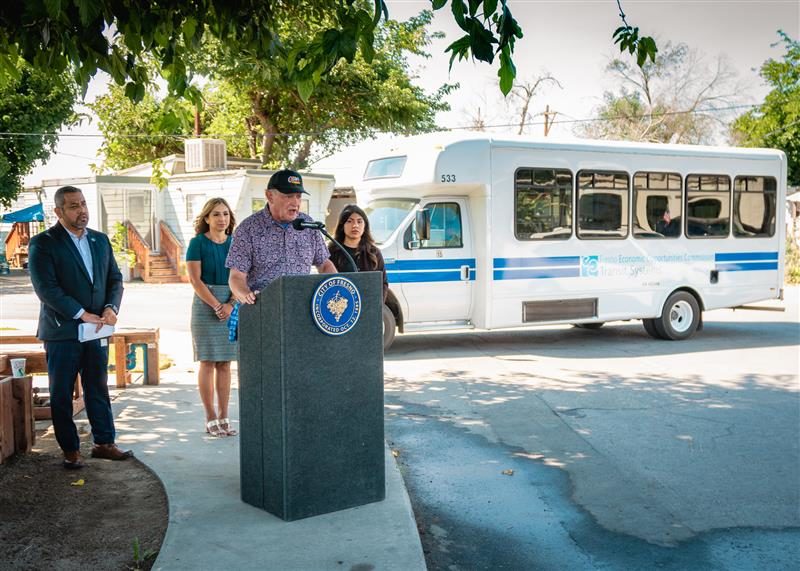 New Fresno EOC Shuttle Service to Help Seniors and Veterans in High Need Areas