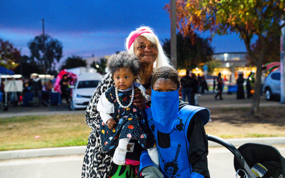 Success at Halloween Safe Night Out 2023: A Spooky Collaboration by West Family Resource Center and Fresno EOC Local Conversation Corps